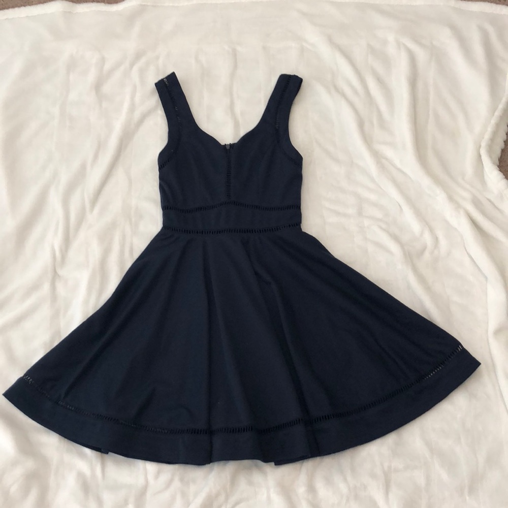 Navy blue dress